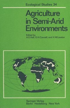 Agriculture in Semi-Arid Environments - HALL, Anthony E. / CANNELL, Glen H. / LAWTON, Harry W. (ed)