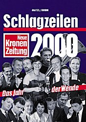 Schlagzeilen 2000 - Matzl, Christoph und Christoph Budin