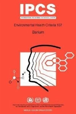 Barium: Environmental Health Criteria Series No 107 - Ilo; Unep