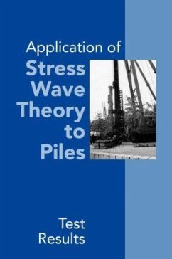 Application of Stress Wave Theory to Piles