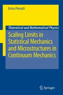 Scaling Limits in Statistical Mechanics and Microstructures in Continuum Mechanics - Presutti, Errico