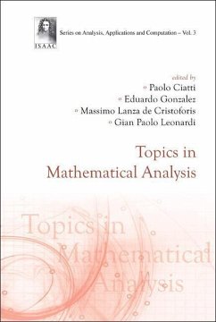 Topics in Mathematical Analysis