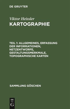 Allgemeines, Erfassung der Informationen, Netzentwürfe, Gestaltungsmerkmale, topographische Karten - Heissler, Viktor