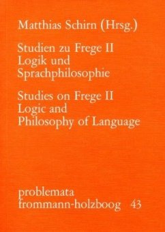 Studien zu Frege / II / Studien zu Frege II