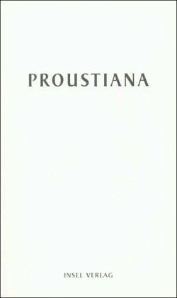 Proustiana XII Proustiana XII