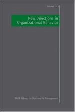 Cover New Directions in Organizational Behavior