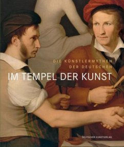 Cover Im Tempel der Kunst. Die Künstlermythen der Deutschen