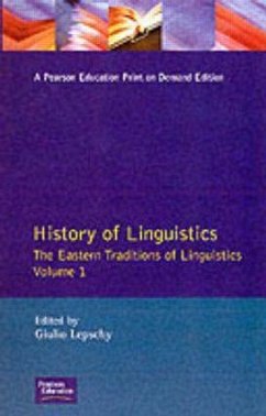 History of Linguistics Volume I - Lepschy, Giulio C