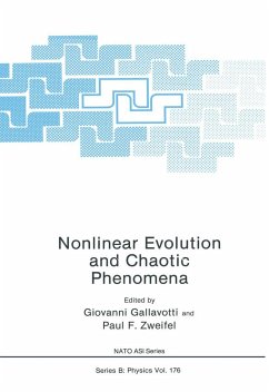 Nonlinear Evolution and Chaotic Phenomena - Gallavotti, Giovanni; Zweifel, Paul F.