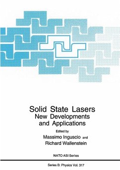 Solid State Lasers - Inguscio, M.; NATO Advanced Study Institute on Solid State Lasers New Developments and Applications; North Atlantic Treaty Organization