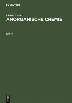 Anorganische Chemie - Riedel, Erwin