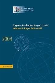 Dispute Settlement Reports 2004 - World Trade Organization