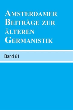 Cover Amsterdamer Beiträge zur älteren Germanistik, Band 61 (2006)