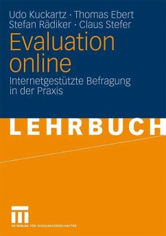 Evaluation online - Kuckartz, Udo