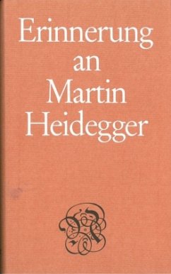 Erinnerung an Martin Heidegger - Heidegger, Martin