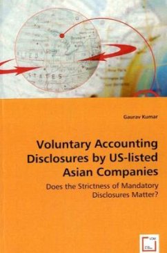 Voluntary Accounting Disclosures by US-listed Asian Companies - Kumar, Gaurav