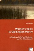 Women's Voice in Old English Poetry