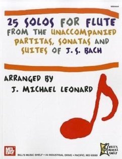 25 Solos for Flute - Johann Sebastian Bach
