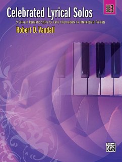 Cover Celebrated Lyrical Solos, Bk 3: 7 Solos in Romantic Styles for Early Intermediate to Intermediate Pianists