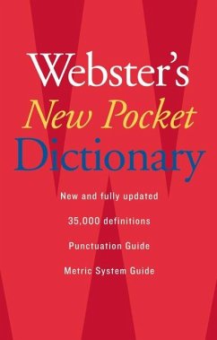 Webster's New Pocket Dictionary - The Editors of the Webster's New Wo