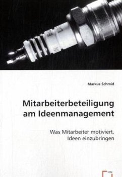 Mitarbeiterbeteiligung am Ideenmanagement - Schmid, Markus
