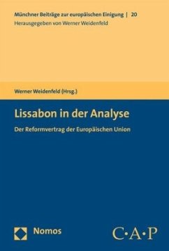 Lissabon in der Analyse - Weidenfeld, Werner (Hrsg.)