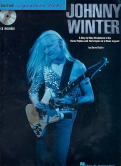 Johnny Winter - Guitar Signature Licks Book/Online Audio - Rubin, Dave