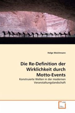Die Re-Definition der Wirklichkeit durch Motto-Events - Weichmann, Helge