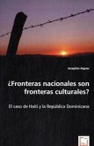 Fronteras nacionales son fronteras culturales?