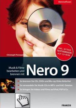 Cover Musik & Filme bearbeiten und brennen mit Nero 9, m. CD-ROM