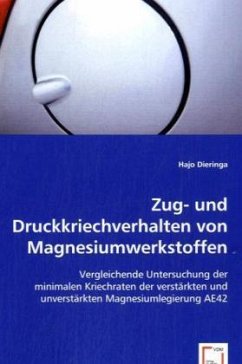 Zug- und Druckkriechverhalten von Magnesiumwerkstoffen - Dieringa, Hajo