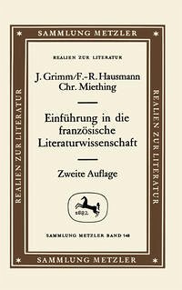 Einführung in die französische Literaturwissenschaft