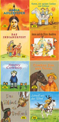 Pixi-Buch 1025-1032 (Cowboys und Indianer) / Pixi Bücher 121