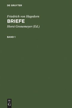 Briefe - Hagedorn, Friedrich von