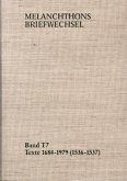 Melanchthons Briefwechsel / Band T 7: Texte 1684-1979 (1536-1537) / Melanchthons Briefwechsel T 7
