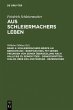 Schleiermachers Briefe an Brinckmann -... - Bild 1