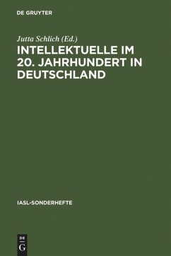 Cover Intellektuelle im 20. Jahrhundert in Deutschland