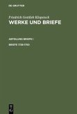 Briefe 1738-1750 / Friedrich Gottlieb Klopstock: Werke und Briefe. Abteilung Briefe I Abt. Briefe, Bd.1