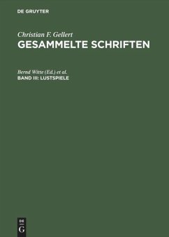 Lustspiele - Gellert, Christian F.