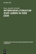 Interviewliteratur zum Leben in der DDR - Bild 1