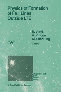Physics of Formation of Feii Lines Outside Lte - Viotti, R. / Vittone, A.A. / Friedjung, M. (eds.)