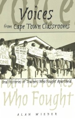 Voices from Cape Town Classrooms - Wieder, Alan