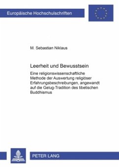 Leerheit und Bewusstsein - Niklaus, M. Sebastian