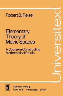 Elementary Theory of Metric Spaces - Reisel, Robert B.