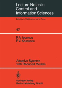Adaptive Systems with Reduced Models - Ioannou, Petros A.;Kokotovic, Petar V.
