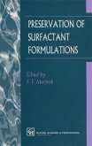 Preservation of Surfactant Formulations