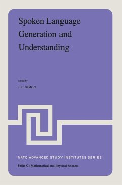 Spoken Language Generation and Understanding - Simon, J.C. (ed.)