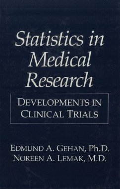 Statistics in Medical Research - Gehan, Edmund A; Gehan, E a; Lemak, N a