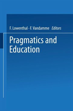 Cover Pragmatics and Education