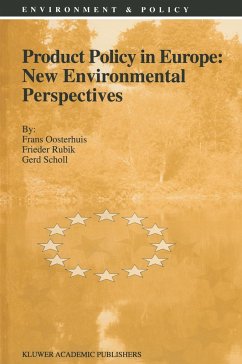 Product Policy in Europe: New Environmental Perspectives - Oosterhuis, F.;Rubik, F.;Scholl, G.